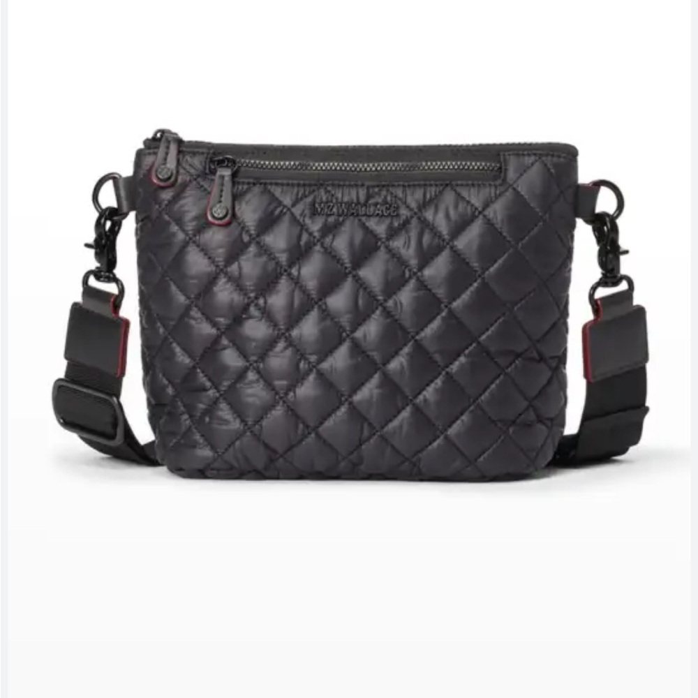 MZ Wallace Metro Scout Small Quilted Zip Crossbody Bag